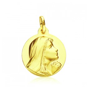Medalla María Magdalena de oro de 18 quilates