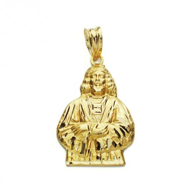Medalla Cristo de Medinaceli realizada en oro de 18 quilates