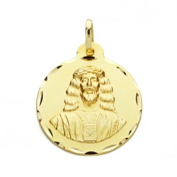 Medalla Cristo de Medinaceli de oro de 18 quilates