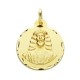 Medalla Cristo de Medinaceli de oro de 18 quilates