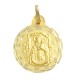 Medalla de la Virgen del Pino de oro de 18 quilates