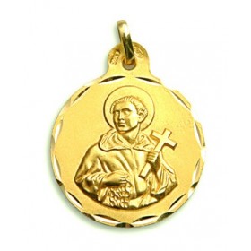 Medalla de San Álvaro de oro de 18 quilates