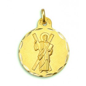 Medalla de San Andrés de oro de 18 quilates