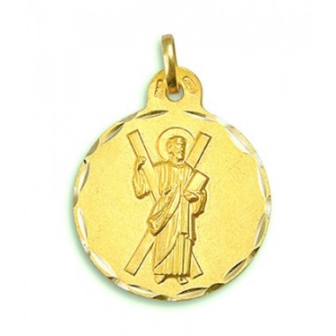 Medalla de San Andrés de oro de 18 quilates