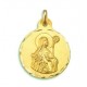 Medalla de Santa Beatriz de oro de 18 quilates