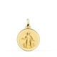 Medalla de la Virgen de la Asunción de oro de 18 quilates
