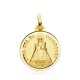 Medalla de la Virgen de Covadonga de oro de 18 quilates