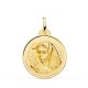 Medalla de la Virgen de la Macarena de oro de 18 quilates