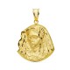 Medalla de la Virgen de la Macarena de oro de 18 quilates