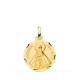 Medalla de la Virgen del Mar de oro de 18 quilates