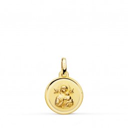Religious medal of Our Lady of Perpetual Help in 18-carat gold