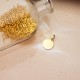 Medalla de la Virgen del Perpetuo Socorro de oro de 18 quilates