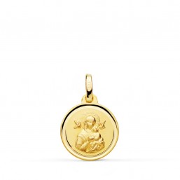 Religious medal of Our Lady of Perpetual Help in 18-carat gold