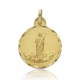 Medalla de Santa Marta de oro de 18 quilates