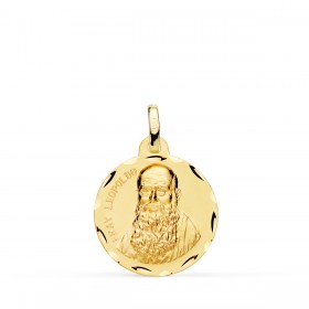 Medalla de Fray Leopoldo de oro de 18 quilates