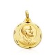 Medalla de San Francisco Javier de oro de 18 quilates