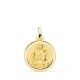 Medalla de la Virgen del Carmen de oro de 18 quilates