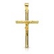 Cruz de oro de 18 quilates con Cristo
