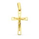 Cruz de oro de 18 quilates calada con Cristo